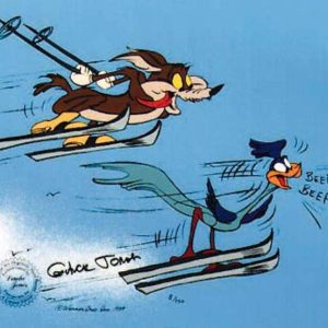 Road Runner and Coyote Skiing