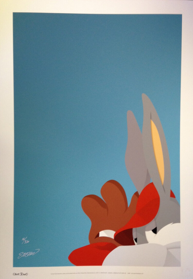 Bugs Bunny Baseball Minimalist