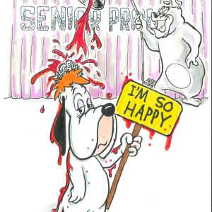 Carrie (with Droopy and Spike)