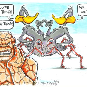 The Thing (with Daffy Duck)