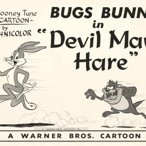 Devil May Hare Lobby Card