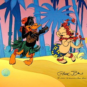 Hula Lei Lei (with Daffy Duck and Porky Pig)