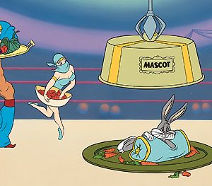 Ravishing Ronald (with Bugs Bunny)