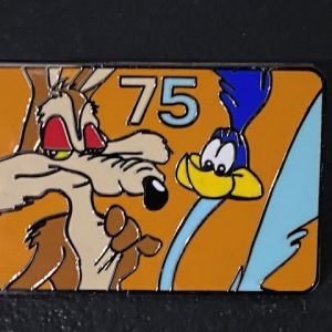 Road Runner + Coyote 75th Anniversary pin