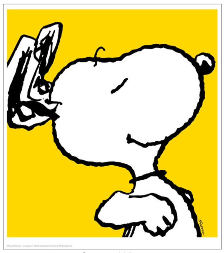 Snoopy Yellow
