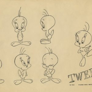 Tweety Bird Model Sheet