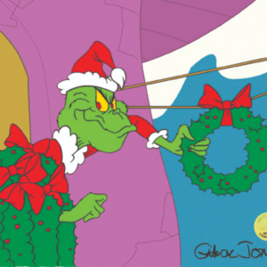 Wreath Thief (with the Grinch)