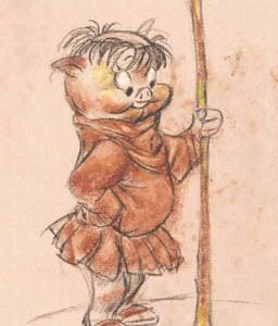 Porky Pig Drawing