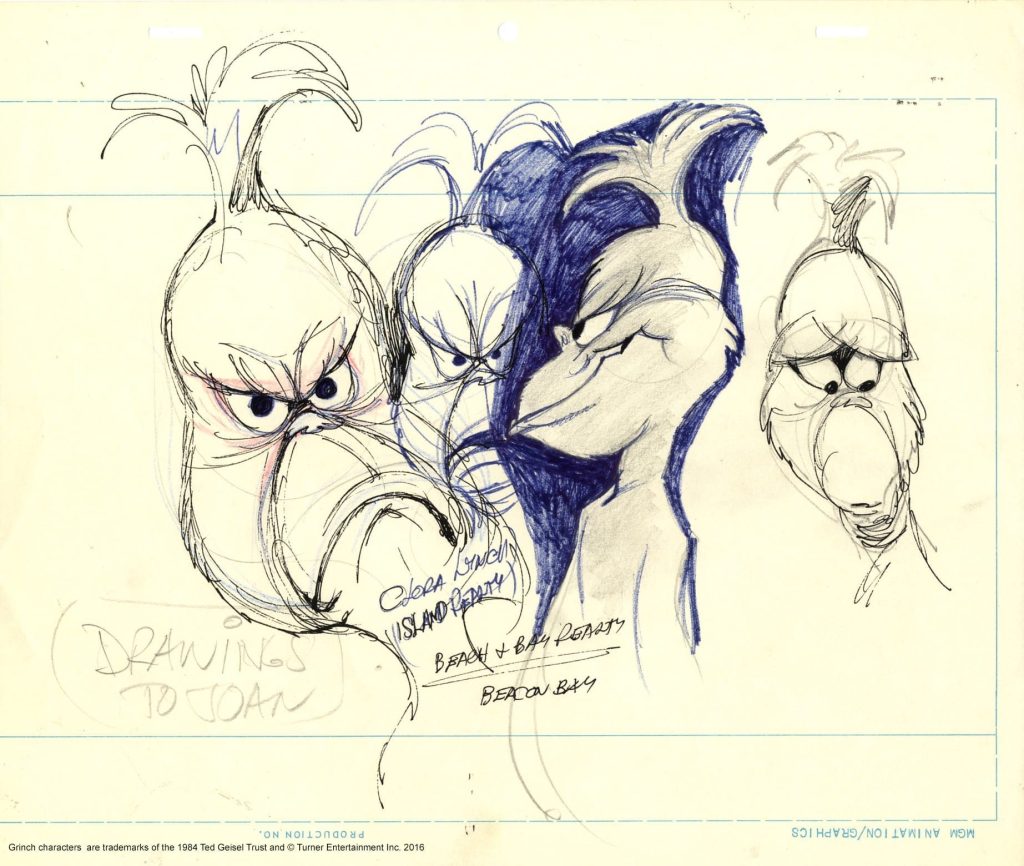 The Grinch Concept Sketch