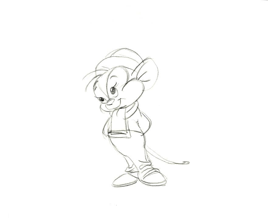 Sniffles Smiling Sketch