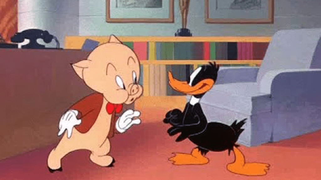 Porky Pig Meets Daffy Duck